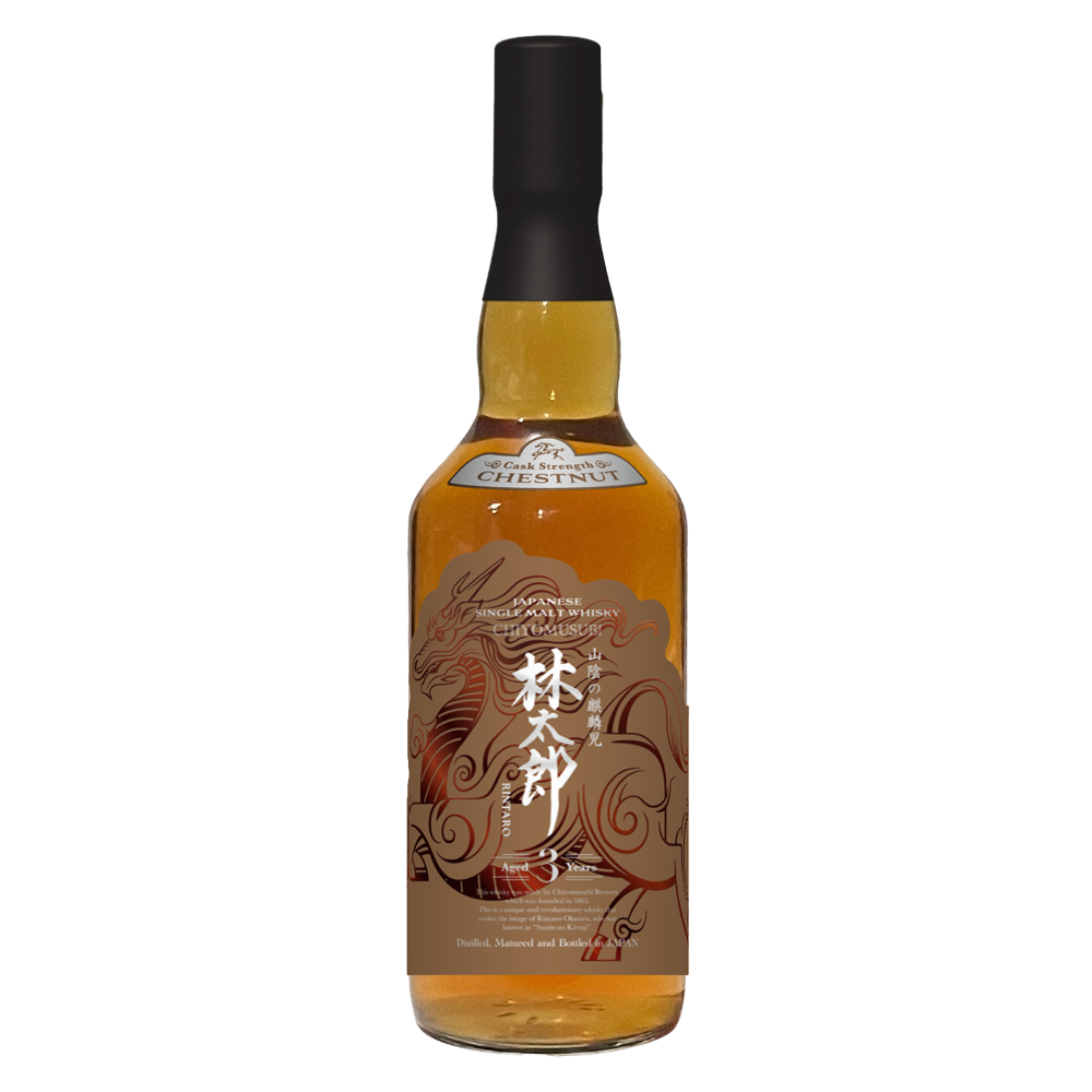 【超限定】Chiyomusubi Single Malt Japanese Whisky 林太郎 Chestnut 3年 Cask Strength